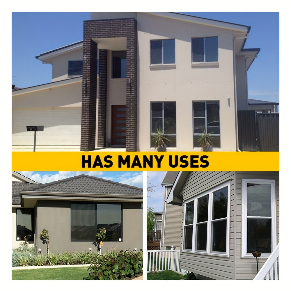 1pc 3m Black Window Tint Film, 20% VLT, 20" x 10ft - Scratch-Resistant, UV Protection, Easy Installation