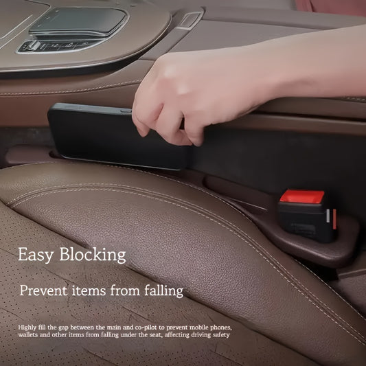 2pcs Car Seat Aperture Article Plug The Gap Fill The Seam Leakproof Supplies Drop Card Slot on The New Car Interior Accessories