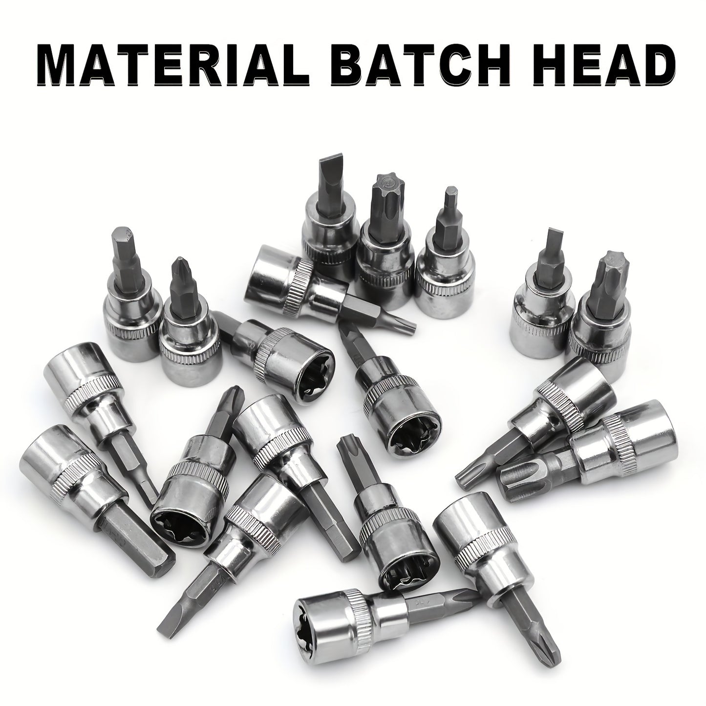 151pcs Drive Socket Set, 1/2 Inch, 1/4 Inch, 3/8 Inch Ratchet Wrench Set Ratchet Socket Wrench Set