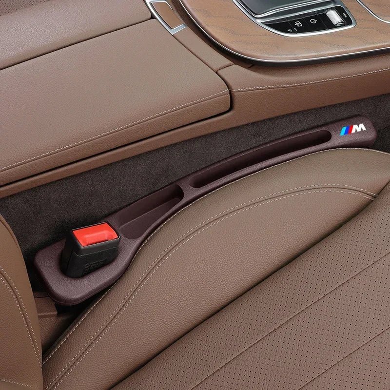 2pcs Car Seat Gap Storage Box Cup Holder Seat Crevice Side Organizer For BMW E90 E60 E46 E39 F30 F10 E87 X3 X4 X5 X1 G30 G20