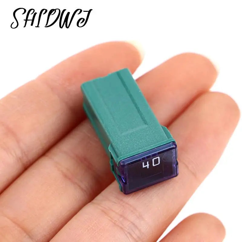 1Pcs Mini Square Fuse 20A 30A 40A 50A 60A Set Automotive Car Fuse with Plastic Box Assortment Auto Fuse
