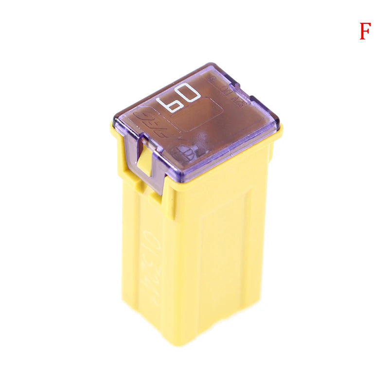 1Pcs Mini Square Fuse 20A 30A 40A 50A 60A Set Automotive Car Fuse with Plastic Box Assortment Auto Fuse