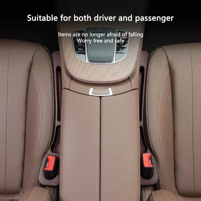 2pcs Car Seat Gap Storage Box Cup Holder Seat Crevice Side Organizer For BMW E90 E60 E46 E39 F30 F10 E87 X3 X4 X5 X1 G30 G20