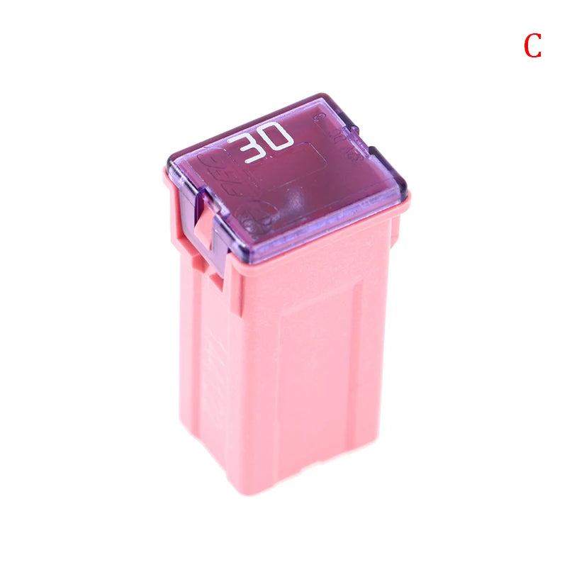 1Pcs Mini Square Fuse 20A 30A 40A 50A 60A Set Automotive Car Fuse with Plastic Box Assortment Auto Fuse