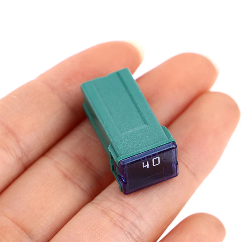 1Pcs Mini Square Fuse 20A 30A 40A 50A 60A Set Automotive Car Fuse with Plastic Box Assortment Auto Fuse