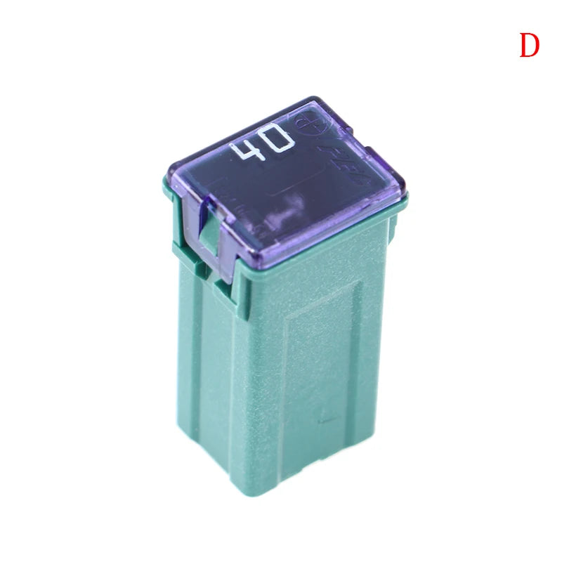 1Pcs Mini Square Fuse 20A 30A 40A 50A 60A Set Automotive Car Fuse with Plastic Box Assortment Auto Fuse