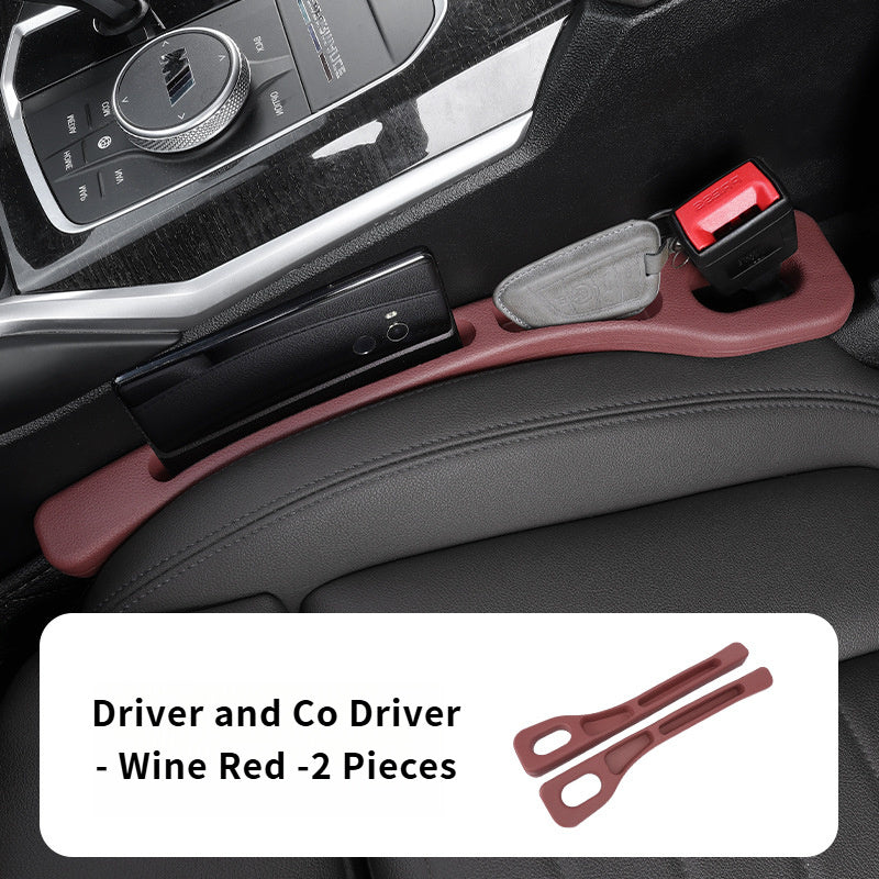 2pcs Car Seat Aperture Article Plug The Gap Fill The Seam Leakproof Supplies Drop Card Slot on The New Car Interior Accessories