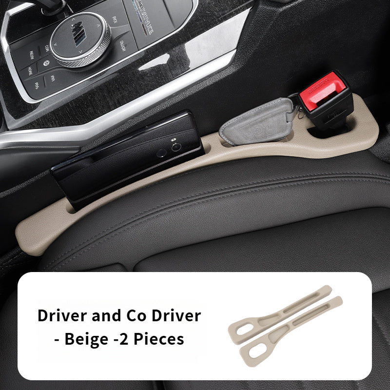 2pcs Car Seat Aperture Article Plug The Gap Fill The Seam Leakproof Supplies Drop Card Slot on The New Car Interior Accessories