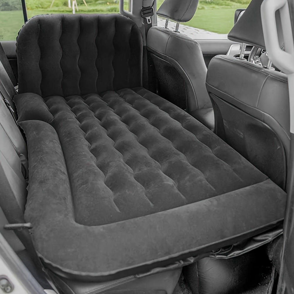 Self Inflating Car SUV Cargo Camping Mattress Double Sleeping Mat Air Bed Pad Pillow